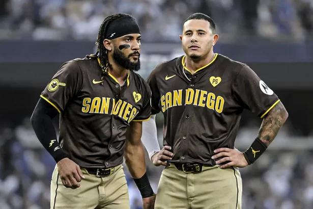 El altercado entre Machado y Flaherty en el segundo juego de la NLSD