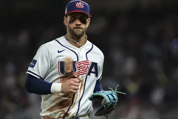 Bryce Harper y su gesto de clase tras caer ante Venezuela en la final del Clasico Mundial