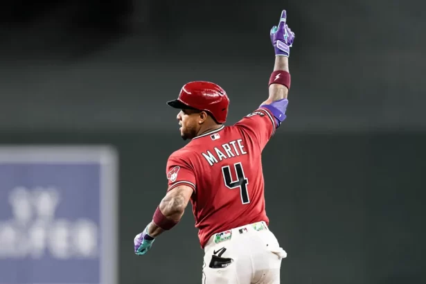 Doblete de Marte en la decima corona a los Diamondbacks sobre Atlanta