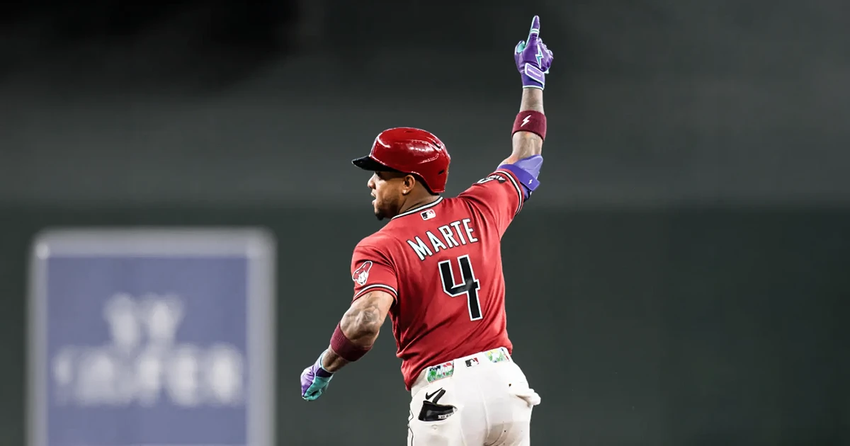 Doblete de Marte en la decima corona a los Diamondbacks sobre Atlanta