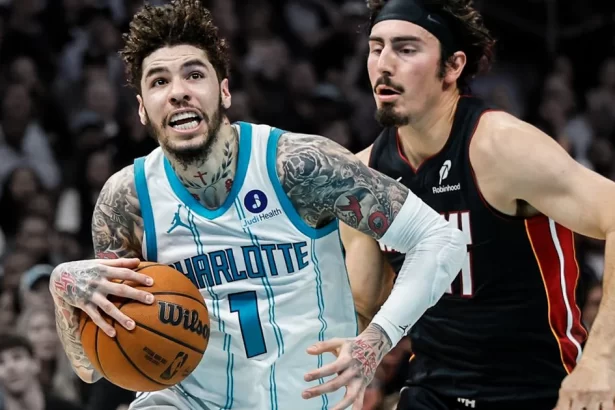 LaMelo Ball bajo la lupa de la NBA tras la lesion de Bam Adebayo en el Play In