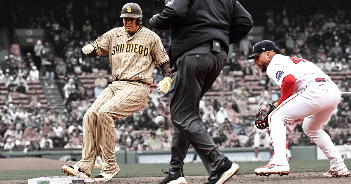 Machado patea un pickoff y los Padres remontan 8 6 en Boston