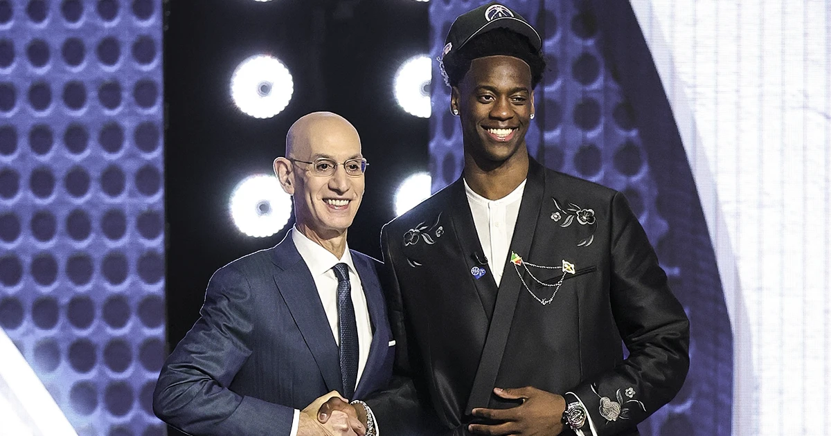 AJ Dybantsa primera seleccion del draft NBA los Wizards apuestan por su reinicio