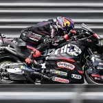 Aprilia lidera el primer test MotoGP 850cc con Pirelli en Brno Marquez cae sin lesiones
