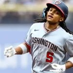 CJ Abrams se pierde el martes con tension muscular y corta racha de 6 juegos con hits