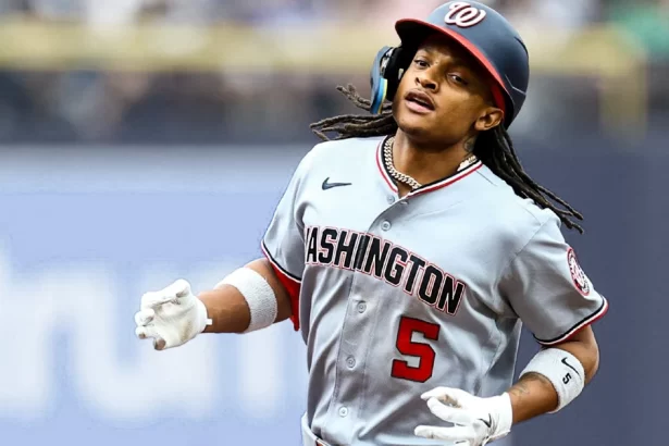 CJ Abrams se pierde el martes con tension muscular y corta racha de 6 juegos con hits