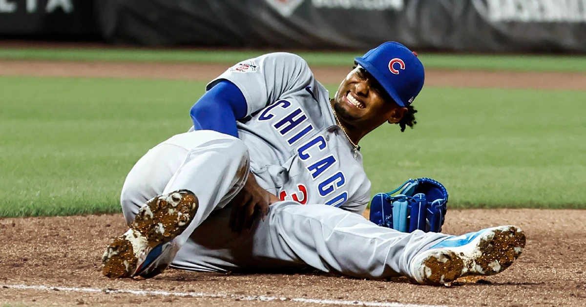 Edward Cabrera sale en carrito con lesion en la pierna izquierda ante los Mets