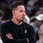Johnson no se rinde Fox tendra el balon al final antes del quinto partido Spurs Knicks