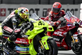 Marquez acepta el incidente con Di Giannantonio en Assen y termina septimo Lo acepto me callo y corro