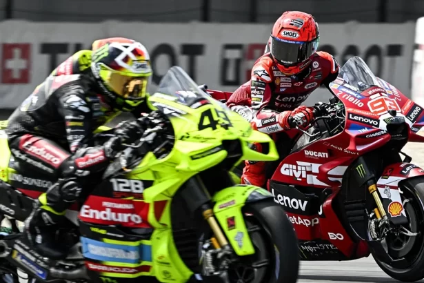 Marquez acepta el incidente con Di Giannantonio en Assen y termina septimo Lo acepto me callo y corro