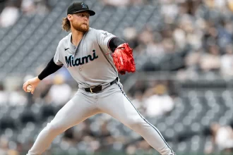 Meyer llega a 8 0 y los Marlins derrumban a los Gigantes en la cuarta entrada