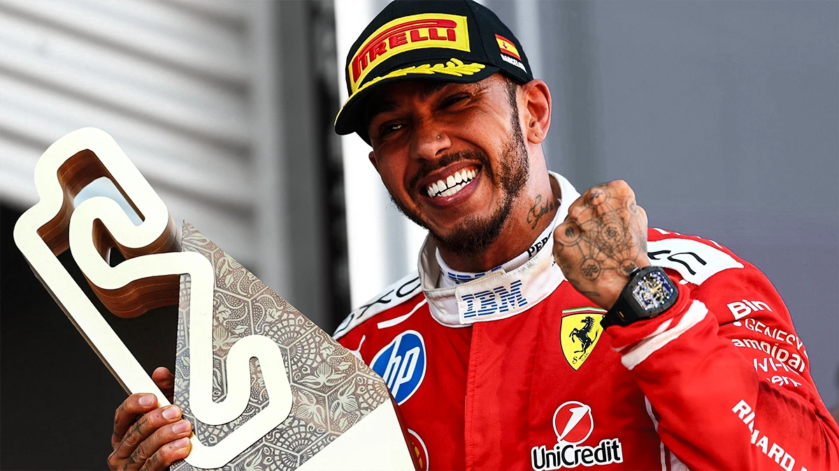 Primera victoria de Hamilton con Ferrari triunfo en el GP de Barcelona Cataluna