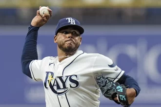 Rays barren a los Astros 14 4 llegan a 90 victorias y Peralta domina sin hit en 5 entradas